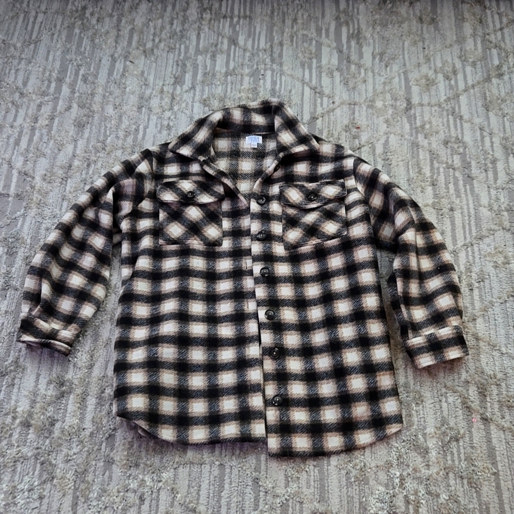 Plaid shacket